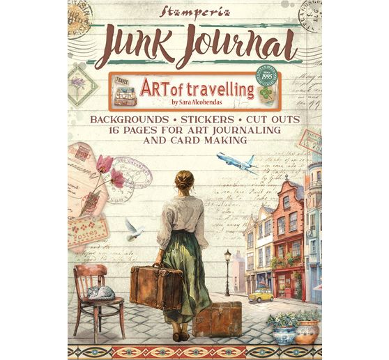 Junk Journal Book "Art of Travelling"