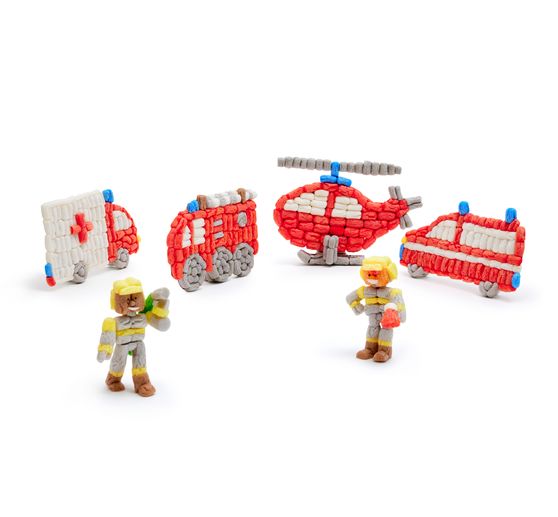 PlayMais Classic sada karet "Firetruck"