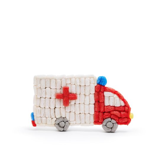 PlayMais Classic sada karet "Firetruck"