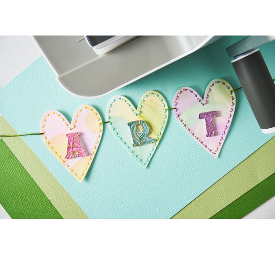 Sizzix Thinlits Punching template "Alphabet by Eileen Hull"