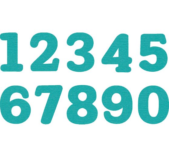 Sizzix Thinlits V&yacute;sekov&aacute; &scaron;ablona "Numbers by Eileen Hull"