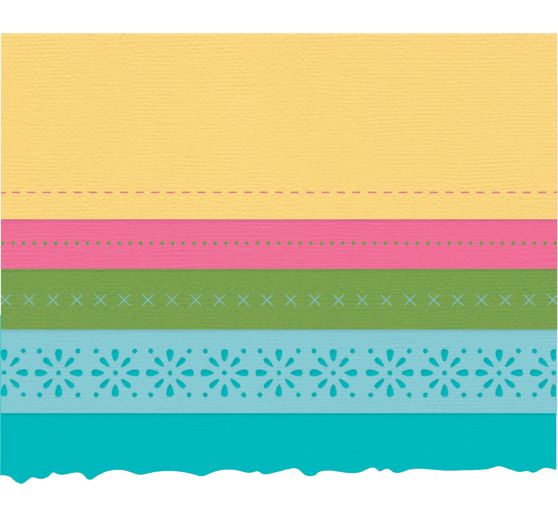 Sizzix Thinlits V&yacute;sekov&aacute; &scaron;ablona "Page Edges"