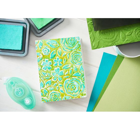 Sizzix Multi-Level Embosovac&iacute; &scaron;ablona "Watercolor Bouquet"