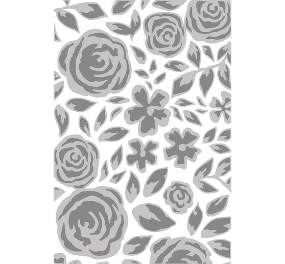 Sizzix Multi-Level Embosovac&iacute; &scaron;ablona "Watercolor Bouquet"