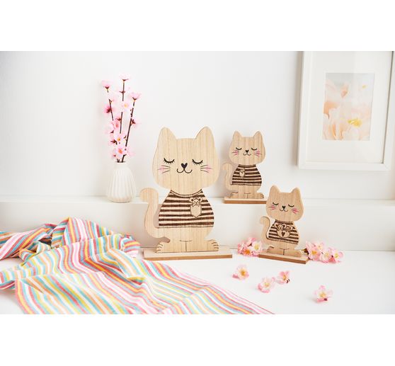 VBS Wooden figure "Cat"