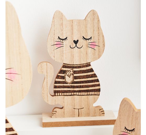 VBS Wooden figure "Cat"