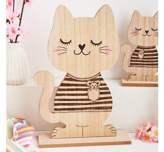 VBS Wooden figure "Cat"