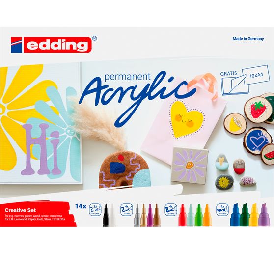 edding Acrylic "Acrylic marker Creative Set", set of 14