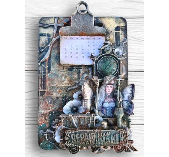 Stencil "Gardens of Time - Tubes"