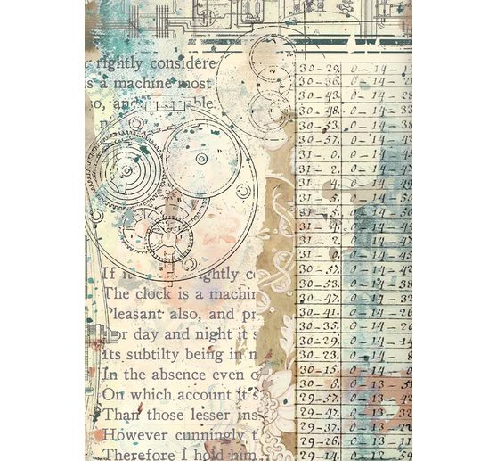 Motiv r&yacute;žov&yacute; pap&iacute;r backgrounds, sada 8 kusů