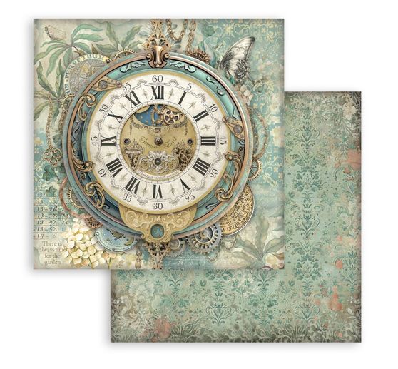 Blok pro scrapbook "Gardens of Time"