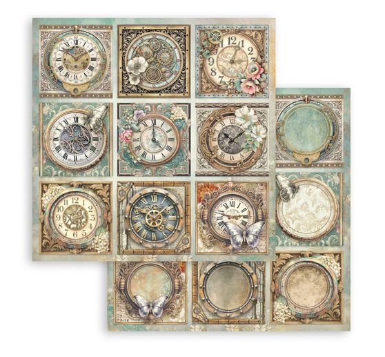 Blok pro scrapbook "Gardens of Time"