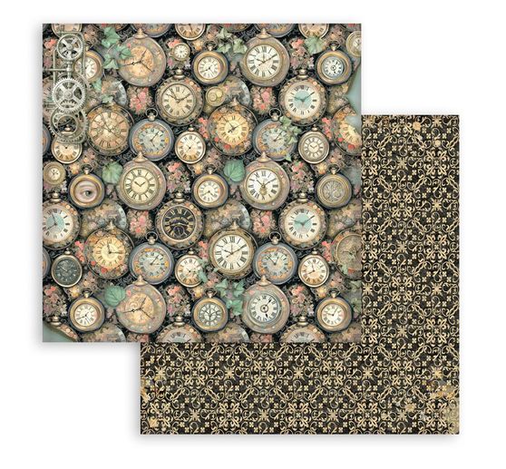 Scrapbook block "Gardens of Time Backgrounds"