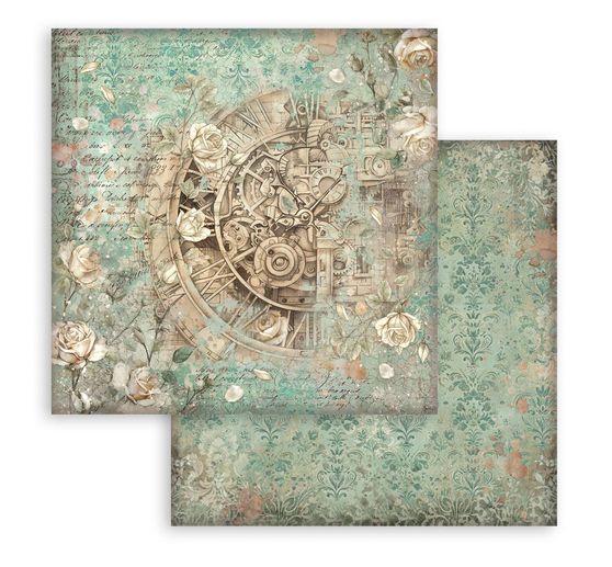 Scrapbook block "Gardens of Time Backgrounds"