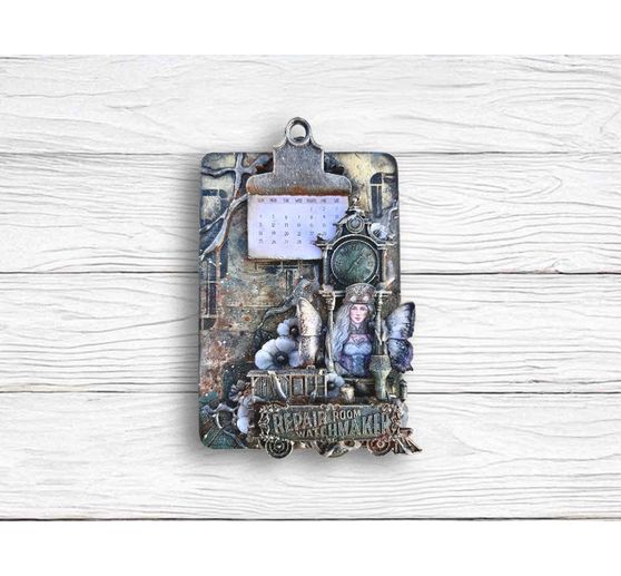 Silikonov&aacute; forma A5 "Gardens of Time", Clocks and Tubes