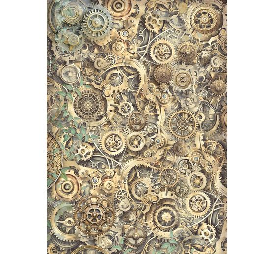 Motiv r&yacute;žov&yacute; pap&iacute;r sada, DIN A4, 6 kusů