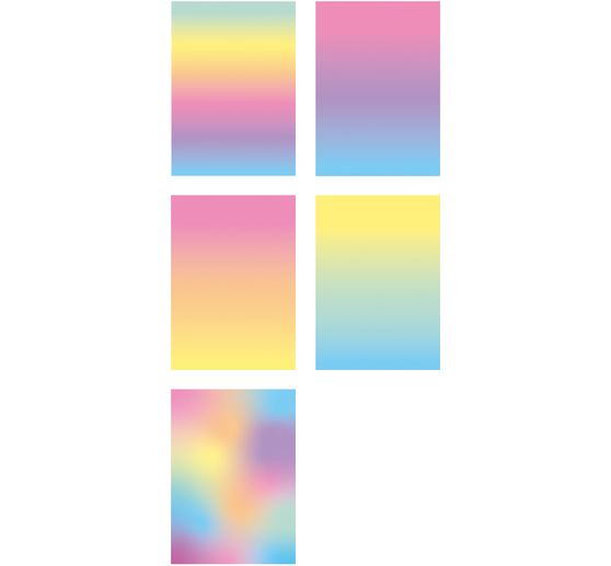 Leskl&yacute; pap&iacute;r "Rainbow"
