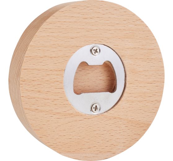 VBS Wooden bottle opener with magnet