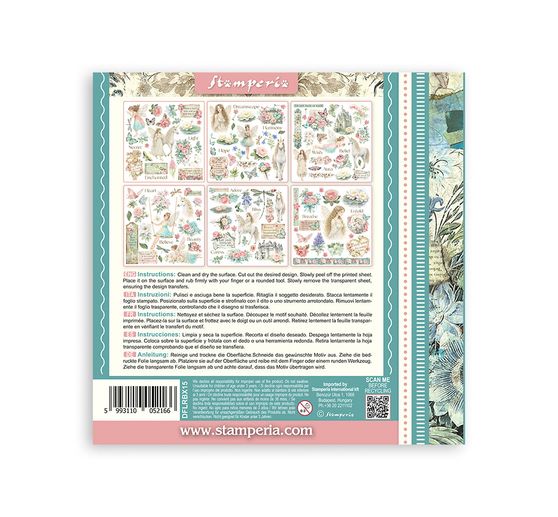 Rub On sada "Wonderland"