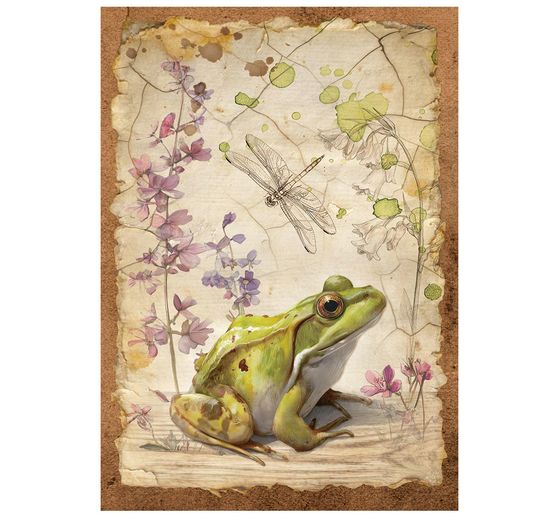 Motif straw silk assortment "All Around", DIN A6, set of 8
