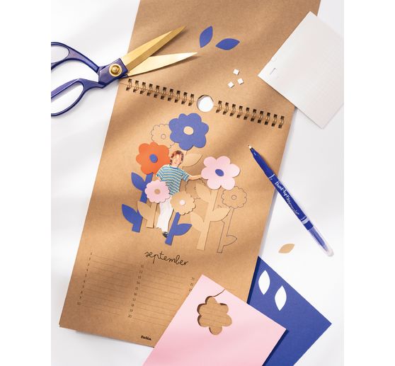 DIY Fotokalend&aacute;ř "Kraft"