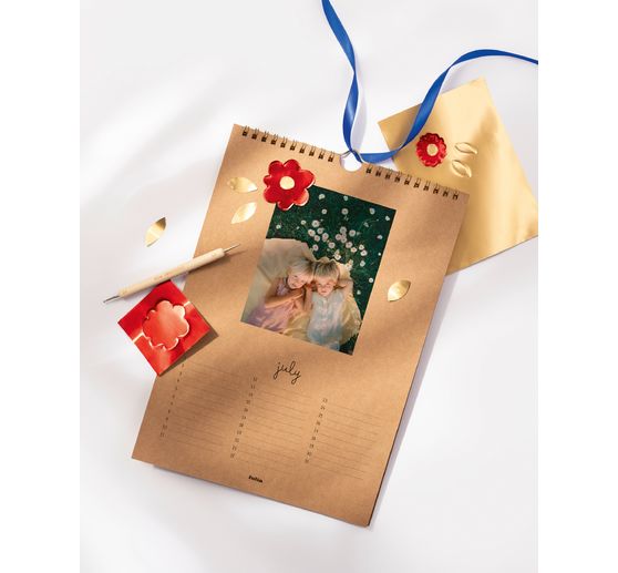 DIY Fotokalend&aacute;ř "Kraft"