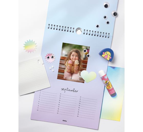DIY Fotokalend&aacute;ř "Shades of Rainbow"
