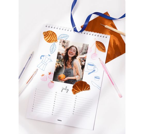 DIY Fotokalend&aacute;ř "White"