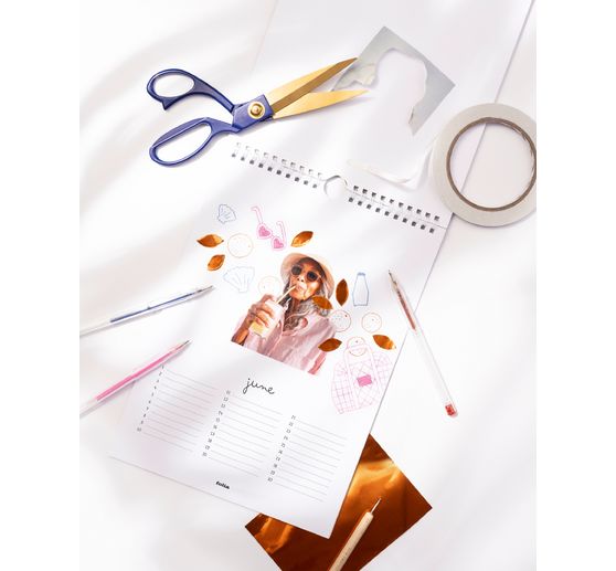 DIY Fotokalend&aacute;ř "White"