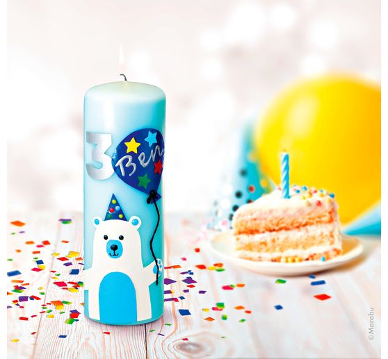 Marabu Candle Pen Set "Party", 10 x 25 ml