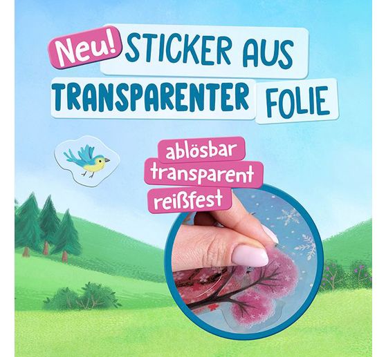 Kniha "Stickern ohne Ende - Die vier Jahreszeiten"