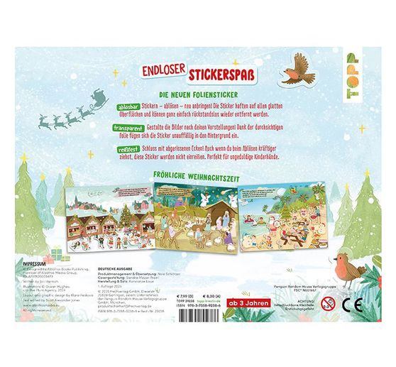 Book "Stickern ohne Ende - Es weihnachtet sehr"