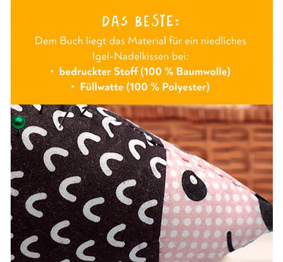 Kniha "Kreativstart Kids N&auml;hen. Anleitungsbuch und Material"