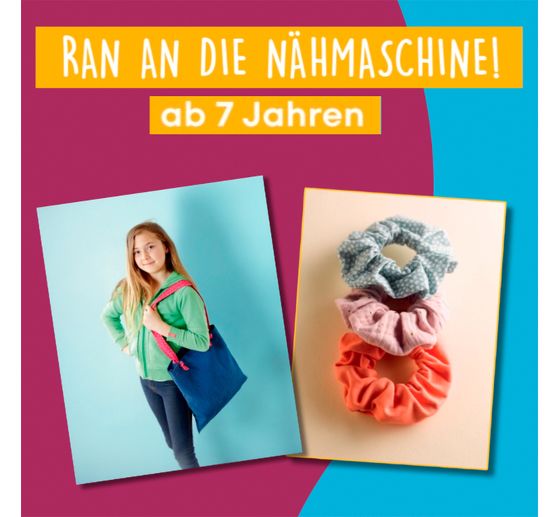 Kniha "Kreativstart Kids N&auml;hen. Anleitungsbuch und Material"