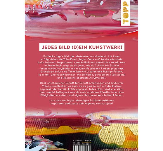 Kniha "Abstrakte Acrylbilder - Schicht f&uuml;r Schicht"
