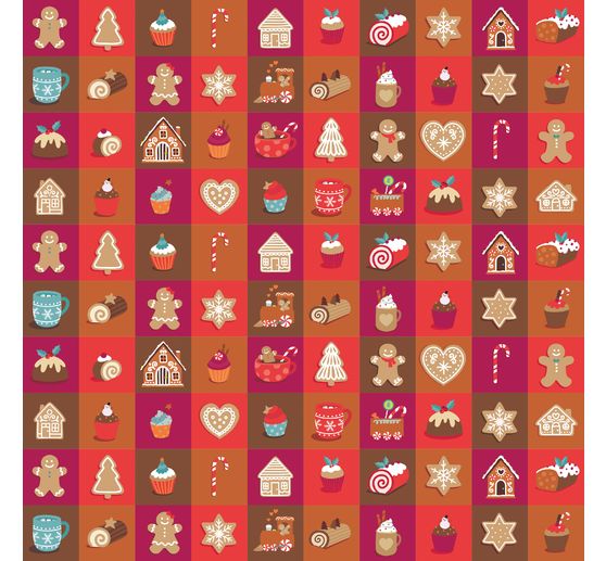 Paper set "Christmas Bakery"
