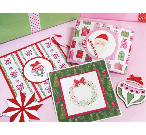 Paper set "Santa Baby"