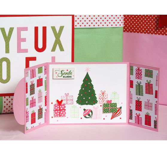 Paper set "Santa Baby"