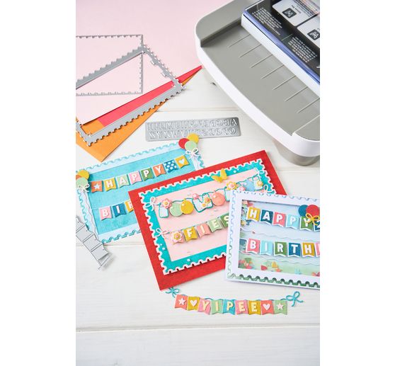 Sizzix Thinlits V&yacute;sekov&aacute; &scaron;ablona "All about Banners"