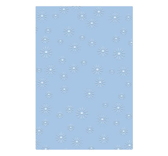 Sizzix A5 Embosovac&iacute; &scaron;ablona "Sparkle Stars by Tim Holtz"