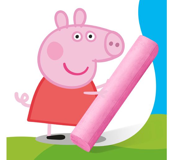 Chodn&iacute;kov&eacute; kř&iacute;dy Noris junior "Peppa Pig", 6 barev