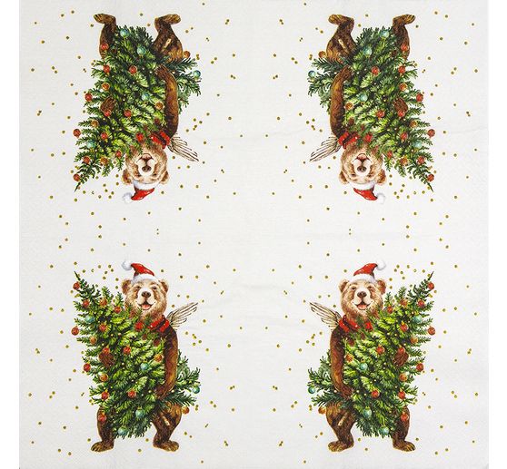 Ubrousek "Beary Christmas"