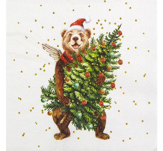 Ubrousek "Beary Christmas"