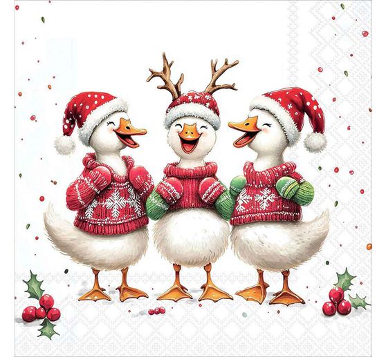 VBS Napkin set "Christmas Buddies"