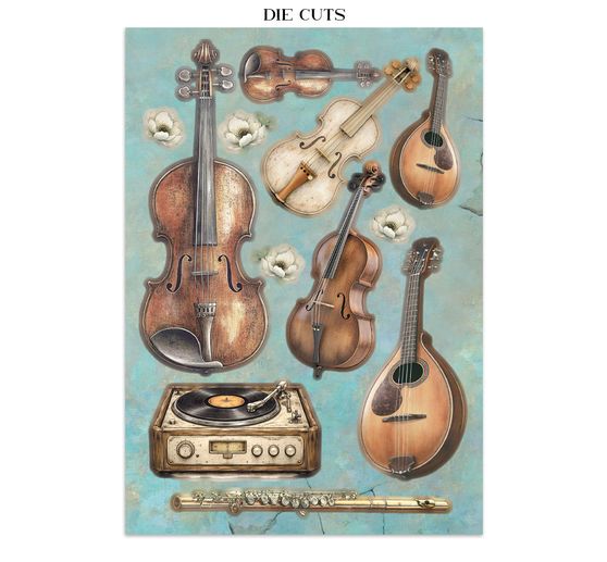 A5 Junk Journal Focus Points Stamperia "Symphony"