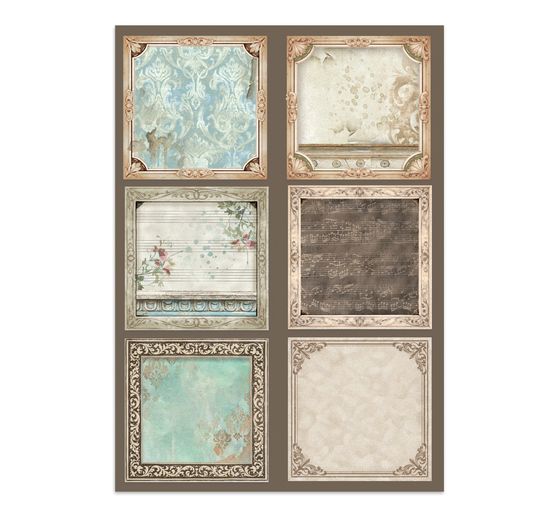 A5 Junk Journal Focus Points Stamperia "Symphony"