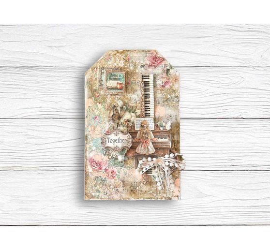 Blok pro scrapbook Stamperia "Symphony"