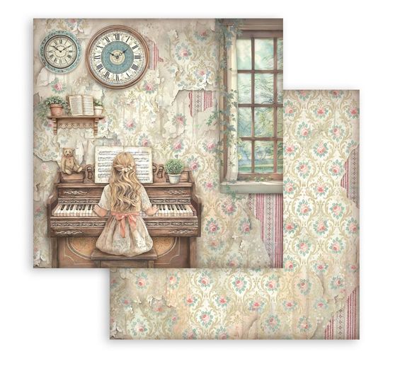 Blok pro scrapbook Stamperia "Symphony"