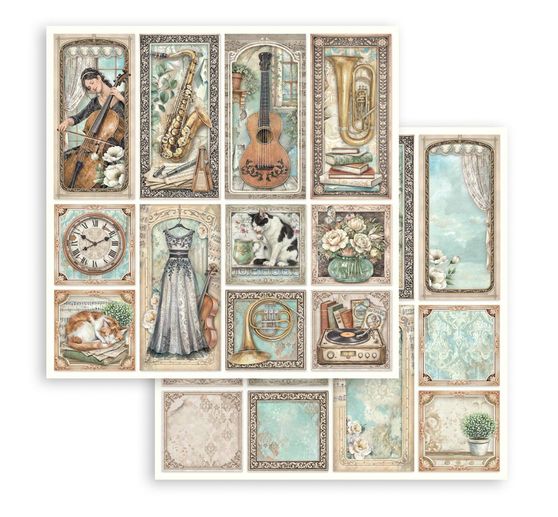 Blok pro scrapbook Stamperia "Symphony"