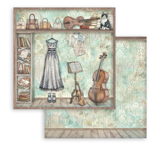 Blok pro scrapbook Stamperia "Symphony"